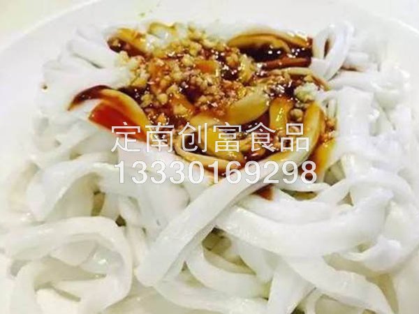 如何生產(chǎn)仿手工河粉